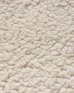 Poncho de surf recyclé doublé en sherpa - Vert Viridian/Orchidée