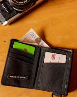 Portefeuille Recyclé de Poche - Noir