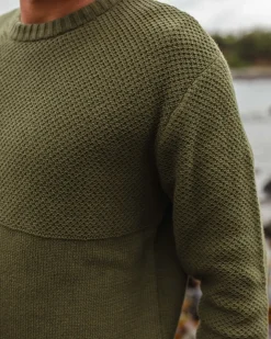 Pull en maille Swell - Kaki