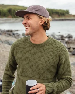 Pull en maille Swell - Kaki