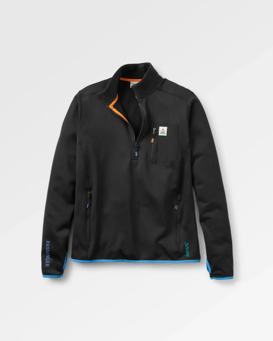 Pull en polaire Polartec® Solitude Recyclé - Noir