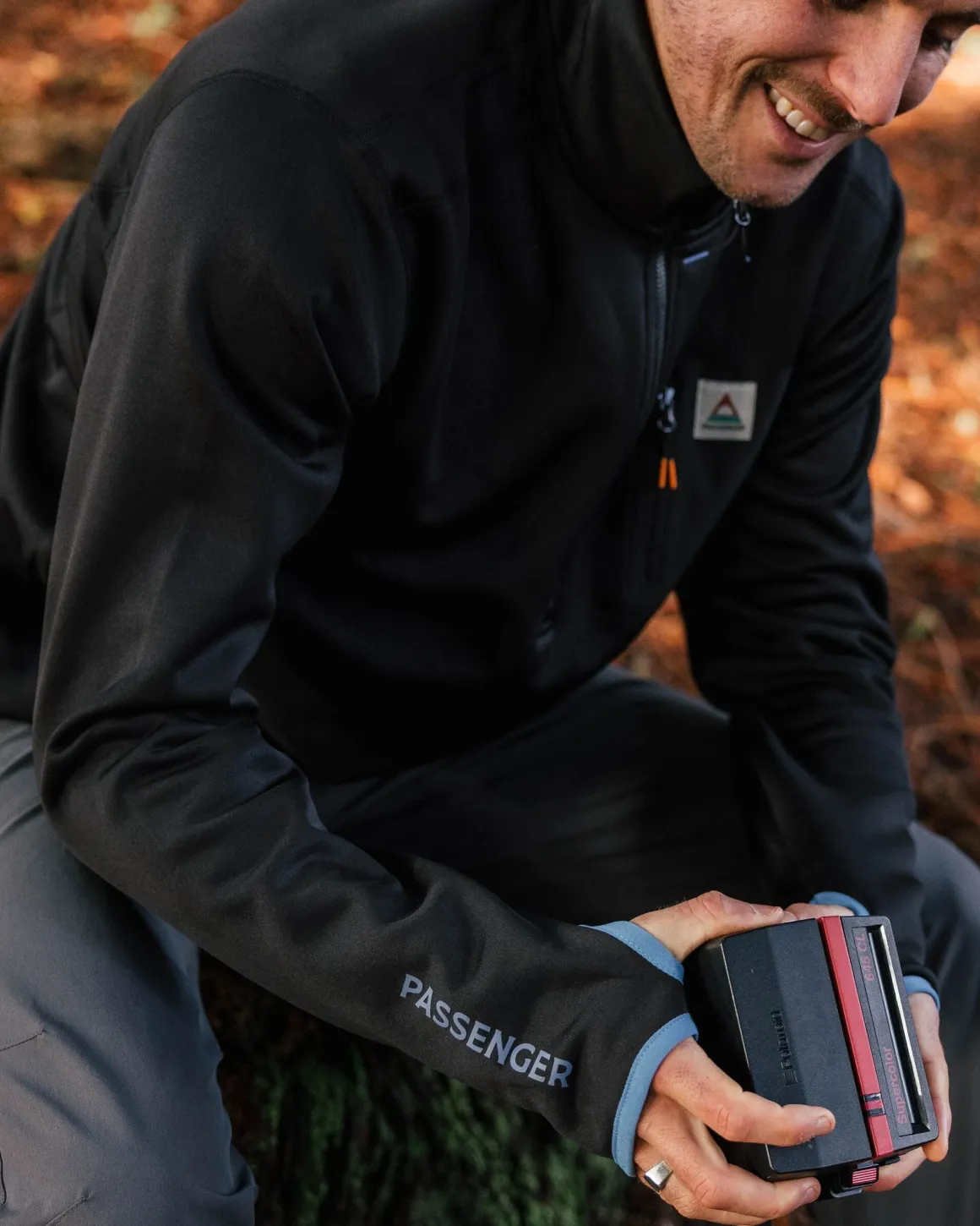Pull en polaire Polartec® Solitude Recyclé - Noir
