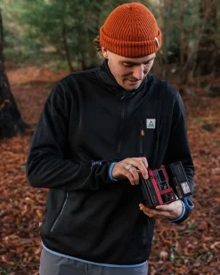 Pull en polaire Polartec® Solitude Recyclé - Noir