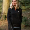 Pull en polaire recyclée Wintergreen Polartec - Noir