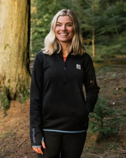 Pull en polaire recyclée Wintergreen Polartec - Noir