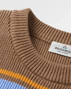 Pull Grasslands en coton bio tricoté oversize - Acorn