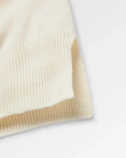 Pull Hideout Oversized en maille recyclée - Blanc cassé