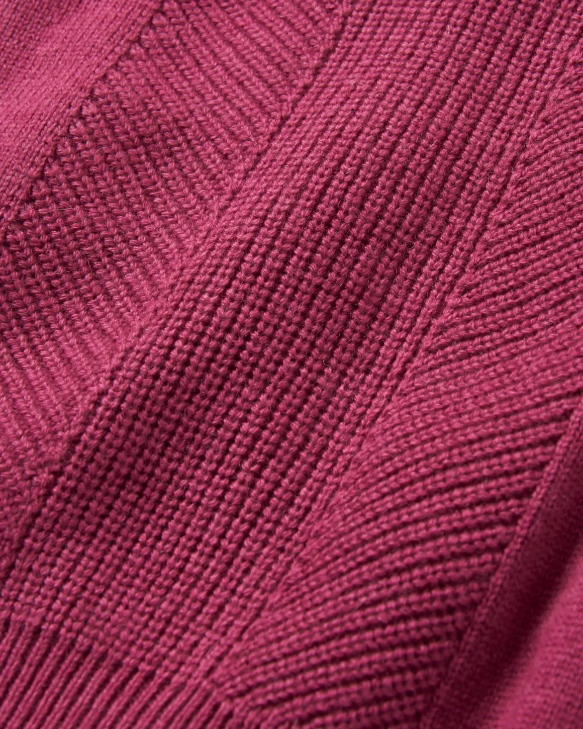 Pull Hideout Oversized en maille recyclée - Rhubarbe