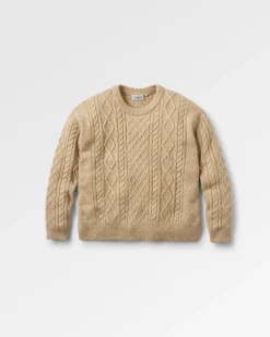 Pull Juniper en maille recyclée - Biscuit