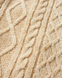 Pull Juniper en maille recyclée - Biscuit
