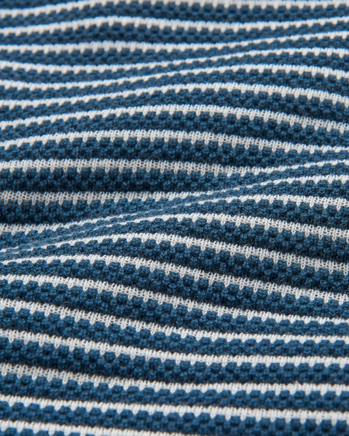 Pull Muir en maille bio - Denim foncé