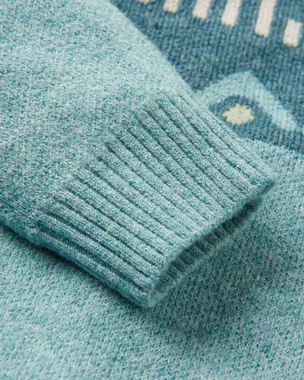 Pull Nettle Recyclé Tricoté - Arctique