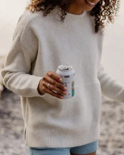 Pull Recyclé Tricoté - Blanc Cassé