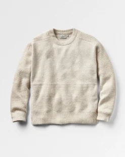 Pull Recyclé Tricoté - Blanc Cassé