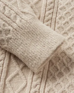 Pull Sandbar en maille torsadée - Pierre