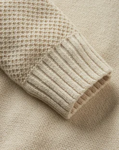 Pull Tricoté Swell - Blanc Cassé
