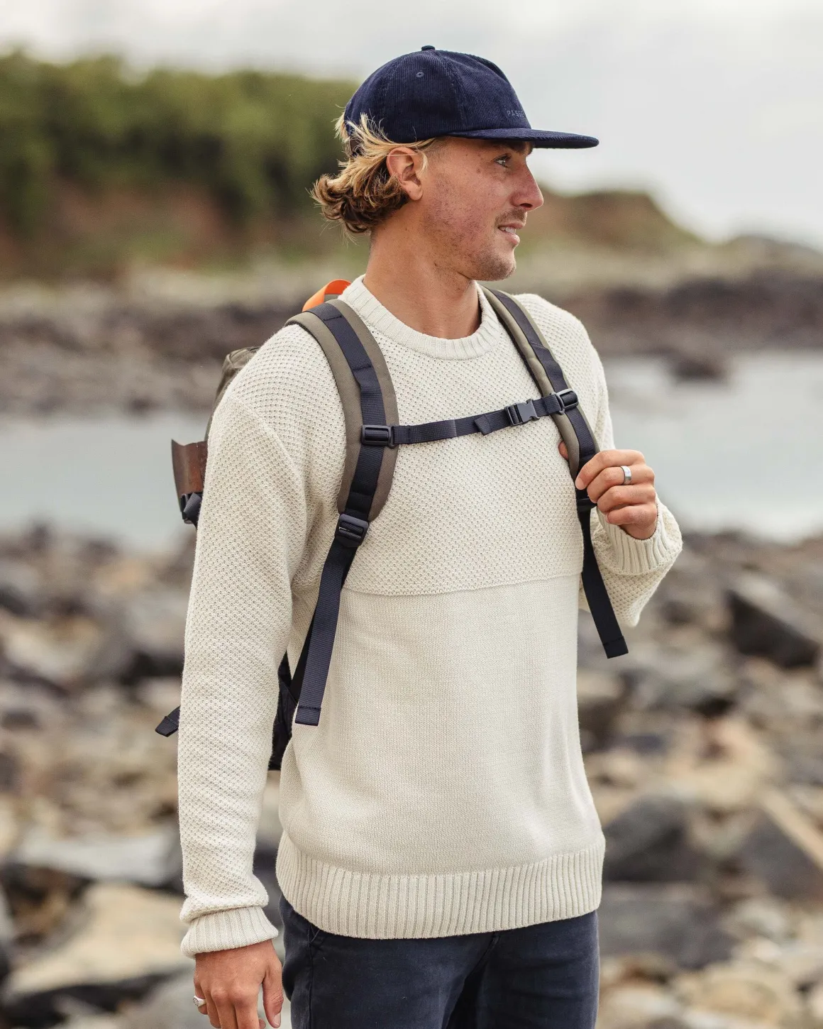 Pull Tricoté Swell - Blanc Cassé