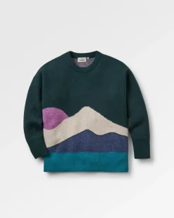 Pull Vista en maille recyclée - Rain Forest