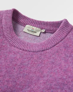 Pull Vista en maille recyclée - Rhubarbe