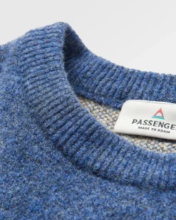 Pull Vista en maille recyclée - Denim foncé