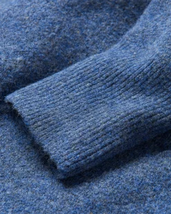 Pull Vista en maille recyclée - Denim foncé