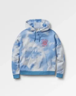 Redécouvrez le Sweat à Capuche Imprimé - Tie Dye Cornflower