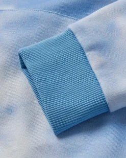 Redécouvrez le Sweat à Capuche Imprimé - Tie Dye Cornflower