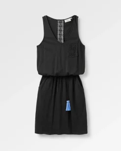 Robe en Coton Recyclé Rivergate - Noir