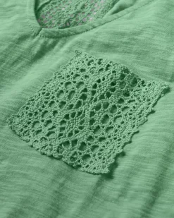 Robe en Coton Recyclé Rivergate - Épinette Verte