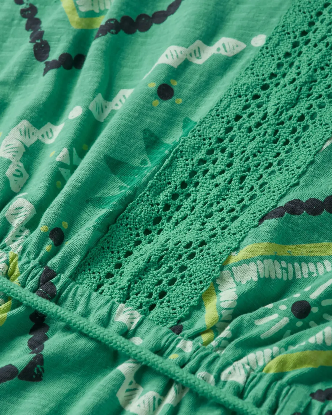 Robe en Coton Recyclé Rivergate - Éclat Vert Épicéa