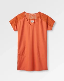 Robe Oversize Ambrose - Orange Brûlé