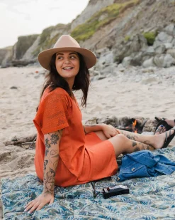 Robe Oversize Ambrose - Orange Brûlé
