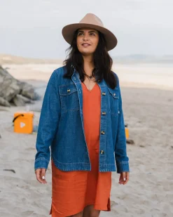 Robe Oversize Ambrose - Orange Brûlé