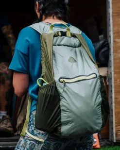 Sac à dos pliable recyclé Trail Light - Kaki