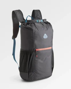 Sac à dos pliable recyclé Trail Light - Noir
