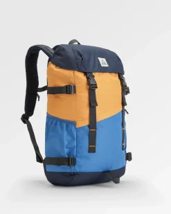 Sac à dos recyclé Boondocker 26L - Miel/Denim foncé/Bleu marine riche