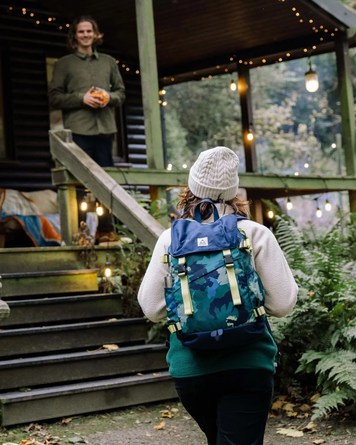 Sac à dos recyclé Boondocker 26L - Alpine Camo Rain Forest