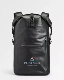 Sac à dos étanche recyclé 25L Tide - Noir