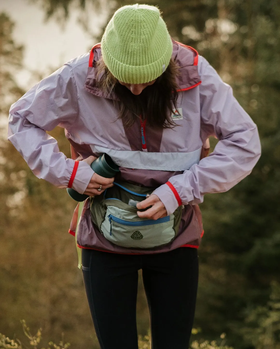 Sac Banane Pliable Recyclé Trail Light - Kaki