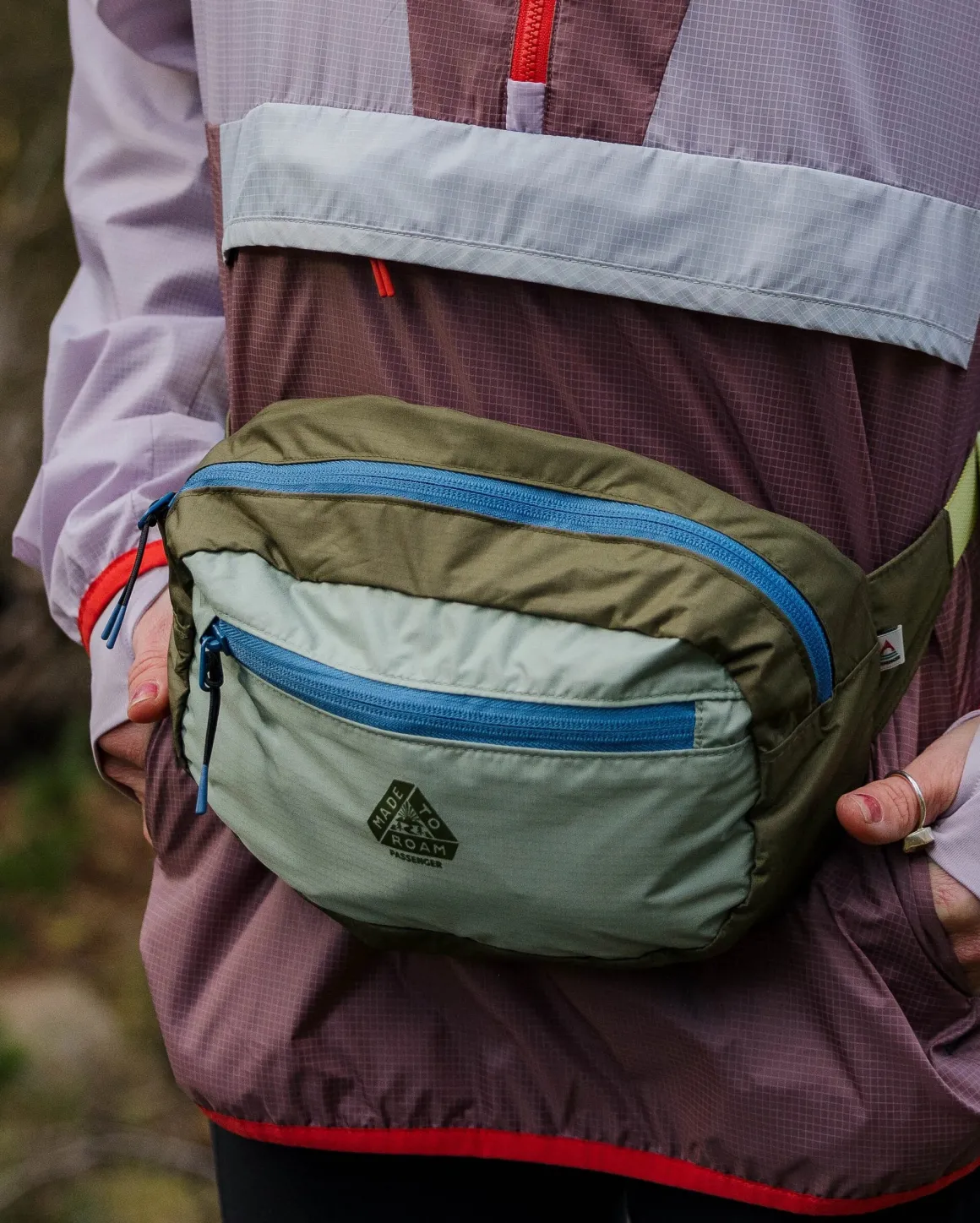 Sac Banane Pliable Recyclé Trail Light - Kaki