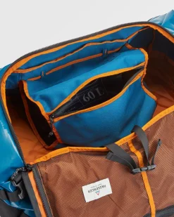 Sac de sport recyclé 60L Roamer - Tidal Blue