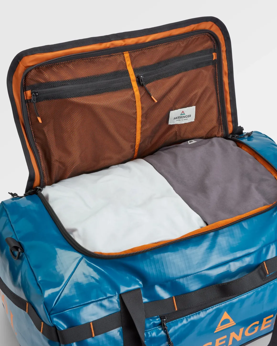 Sac de sport recyclé 60L Roamer - Tidal Blue