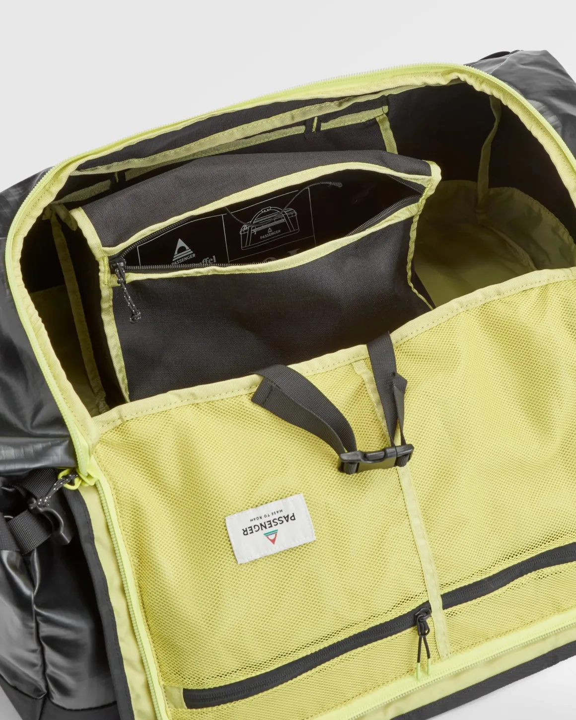 Sac de sport recyclé Roamer 60L - Noir