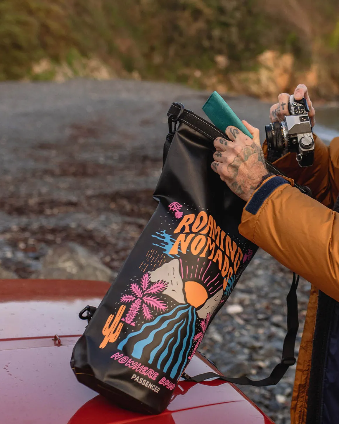 Sac étanche recyclé 10L Tide - Roaming Nomads