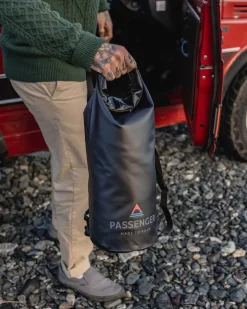 Sac étanche recyclé 10L Tide - Noir