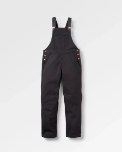 Salopette en coton bio Shuffle - Noir