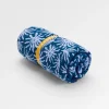 Serviette de voyage recyclée à séchage rapide - Seaweed Blue Steel