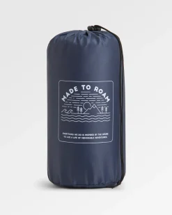 Serviette de voyage recyclée à séchage rapide - Seaweed Blue Steel