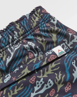 Short de Bain Polyvalent Porto Recyclé - Courant Océanique Noir
