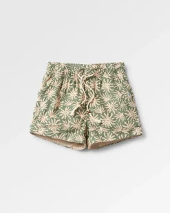 Short en Corde de Coton Bio Santosa - Pistache Algue